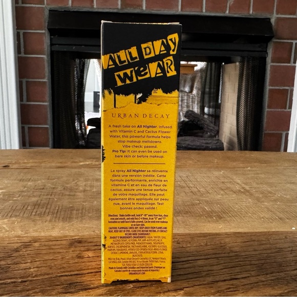 NEW IN BOX Urban Decay All Nighter Long Lasting Makeup Setting Spray~full size - Picture 7 of 11